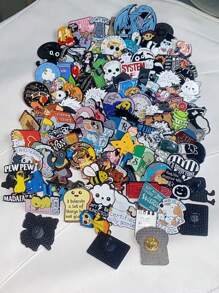 3/5/10 pièces, broches émail de dessin animé à la mode et mignonnes, épingles de sûreté boutons amusantes et cool, badges métalliques uniques, pinces à foulard, convenant aux accessoires vestimentaires quotidiens pour hommes et femmes (sacs à dos, chapeaux, vestes, cravates, jeans, etc.) et collection, également un doux cadeau pour vous-même, vos amis et vos enfants pour la fête des mères