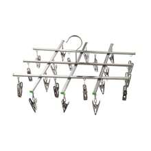 Telescopic Clothes Drying Racks - 10 Clips - View 12