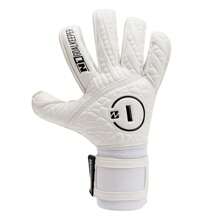 Luva de Goleiro Profissional N1 Cronos Branca + Meia Antiderrapante - Envio Mesmo DIA