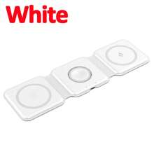 180° Folding 3 In 1 Magnetic Wireless Charger Portable Phone Stand Compatible With Iphone 16-12 Pro Max Airpods Apple Watch Fast Charging Station