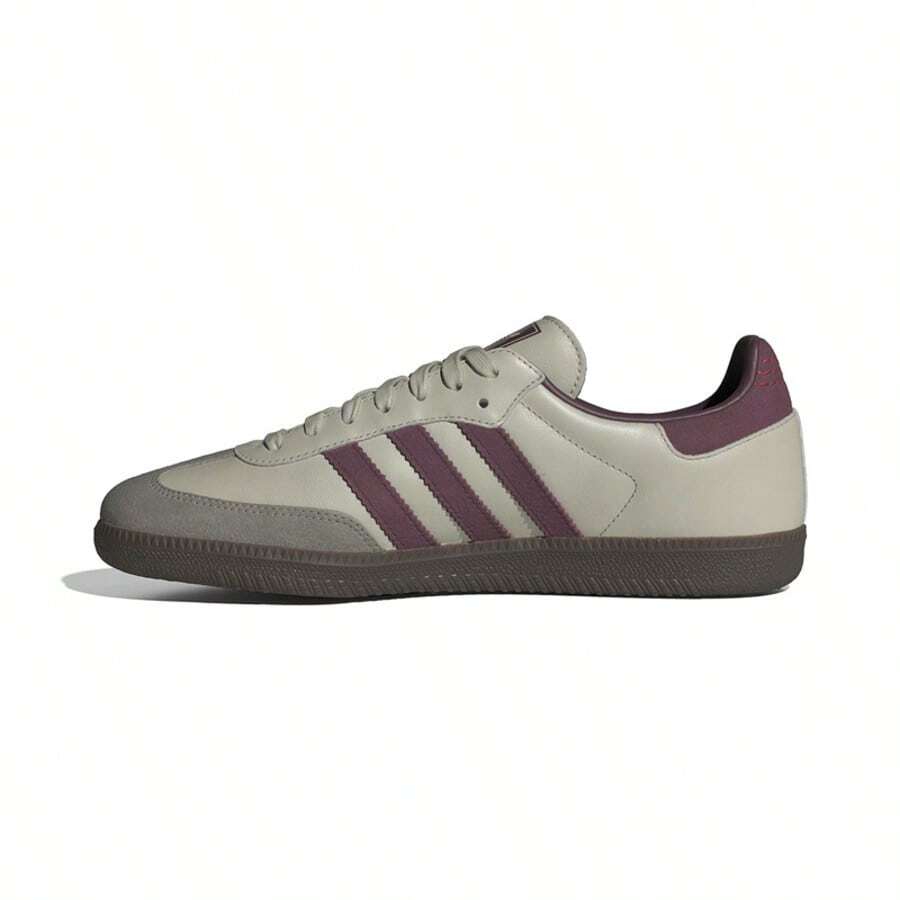 Adidas Originals Samba OG 男鞋戶外運動鞋經典休閒低筒復古運動鞋棕色/灰褐色/金色金屬色 ID1481 - 米色ID1482 - 查看 1