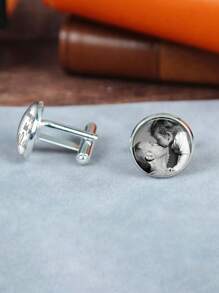 Custom Cufflinks, Personalized Picture Cufflinks - Perfect For The Groom, Wedding Gift - Unique Souvenir Best Man Gift For His Birthday Present - Custom Cufflinks - View 11