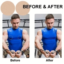 50 Pairs Disposable Invisible Thin Nipple Covers For Men, Summer Use Nipple Pasties To Prevent Chafing During Sports, Fitness And Running
