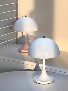 LED Orange Home Decorative Table Lamp For Bedroom, Living Room, Birthday Gift, Restaurant, Office Decorative Lighting, Touch 3 Colours Light Change, Rechargeable Outdoor Camping, Easy To Carry.