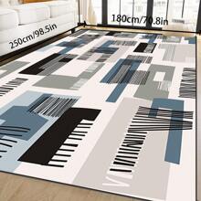 700g/㎡ Crystal Velvet Bohemian Style Solid Color Area Rug, Soft Non-Slip Machine Washable Carpet For Indoor/Outdoor Living Room Bedroom Kitchen Office Home Decoration, Vintage Faded Traditional Floor Mat Back To School