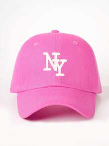 1 chiếc Mũ bóng chày thêu NY, Mũ thường ngày chống nắng có thể điều chỉnh ngoài trời, Thích hợp cho mùa xuân, mùa thu, du lịch, bãi biển, dành cho nam và nữ, Phong cách Y2K - mũ bóng chày - Xem 4