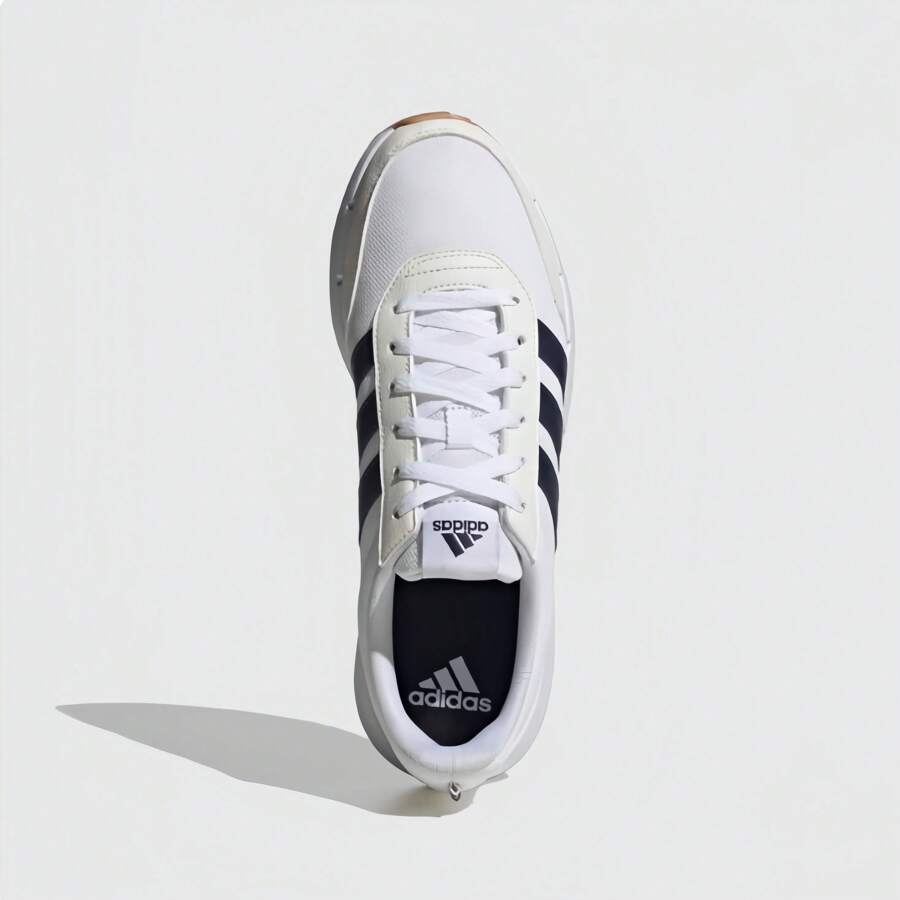 Adidas Zapatos deportivos de correr cómodos y con amortiguación RUN50S - Blanco - Ver 1