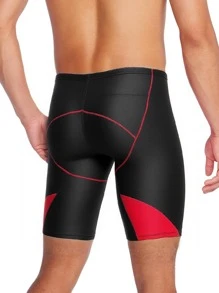 Men's Latest Outdoor Sports Casual Vacation Beach Shorts - Black - View 6