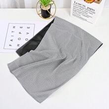 5pcs Quick-Dry Cooling Towels - Reusable, Breathable Polyester Blend, Soft Breathable Microfiber Towel, Moisture-Wicking, Cold Feel Ice Towel, Fade-Resistant Sports & Gym Towels For Summer Outdoor Activities, Ice Towels, Fitness, Running