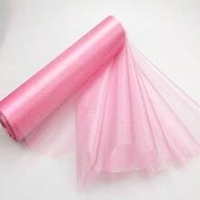 Organza Tulle Fabric, Suitable For Celebration Events And Party Backdrops, Home & Living, Curtains, Hangings, Gift Wrapping, Tabletop Centerpiece Decor, Seasonal Decorations, Tablecloth Centerpieces, Atmosphere Creators, Gift Wrapping Ribbons, DIY Bows, Wedding Arch & Backdrops, Window Decorations, Stair Hangings, For Indoor And Outdoor Holiday Parties