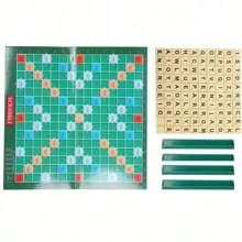 Scrabble Game,Travel Scrabble, Scrabble Board Game Uk - Fun Educational Toy For Everyone - Ideal Family Party Gift - Army Green - View 5