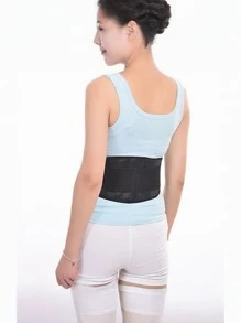Adjustable Unisex Sports Waist Trimmer, Breathable Abdominal Belt For Cycling Fitness, Warmth Retaining Comfort Back Support Athletic Shaper Belt No Steel