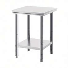Steel Commercial Kitchen Work Food Prep Table 24"X 24"