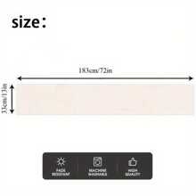 5/7pcs Luxury Placemats And Table Runner Set, Black And Gold Marble Pattern Printed Design, Waterproof And Non-Slip Table Mats, Machine Washable Polyester Rectangular Woven Table Mats, Suitable For Kitchen Dining Room, Home Decor, Party Decor - 5 件-餐墊 + 桌旗 - 查看 9