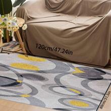 700g/㎡ Crystal Velvet Bohemian Style Solid Color Area Rug, Soft Non-Slip Machine Washable Carpet For Indoor/Outdoor Living Room Bedroom Kitchen Office Home Decoration, Vintage Faded Traditional Floor Mat Back To School