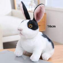 1pc 16-30cm Kawaii Squatting & Standing Rabbit Plush Toys Lovely Simulation Rabbit Dolls Stuffed Soft Animal Doll For Kids Girls Birthday Gift