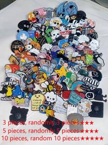 3/5/10 pièces, broches émail de dessin animé à la mode et mignonnes, épingles de sûreté boutons amusantes et cool, badges métalliques uniques, pinces à foulard, convenant aux accessoires vestimentaires quotidiens pour hommes et femmes (sacs à dos, chapeaux, vestes, cravates, jeans, etc.) et collection, également un doux cadeau pour vous-même, vos amis et vos enfants pour la fête des mères