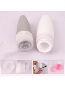 Travel Bottles Silicone,60ml 90ml Leakproof Refillable Travel Containers,8 Pieces Portable Makeup Liquid Tubes Travel Toiletries For Shampoo Lotion