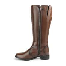 Women Fashion Boots - 咖啡棕 - 查看 4
