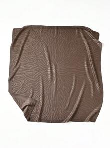 1pc Women Textured Pattern Metallic Thread Head Scarf, Fashion Versatile Oblong Scarf, Suitable For Daily Wear - Multicolor - View 8