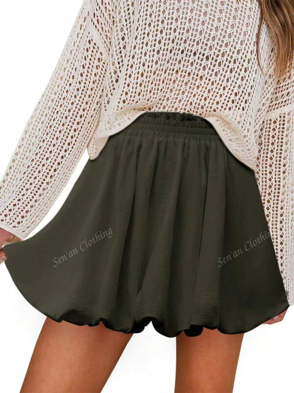 Effen kleur Casual & Minimalistisch Elegante Sexy Minirok, Lente & Zomer