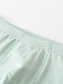 mini bala 3 piezas/paquete Calzoncillos sin costuras suaves, transpirables y cómodos para niños pequeños - pasta de judías verdes - Ver 4