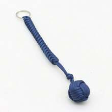 1pc Outdoor Protection Keychain With Steel Ball Bearing, Self-Defense, Emergency Survival, Car Escape Tool Keychain
