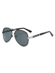 1pc Vintage European & American Style Fashion Glasses, Fashion Men's Glasses, Classic Gentlemanly Appearance, High Quality Horn-Rimmed Glasses, Unisex Driving Fashion Glasses