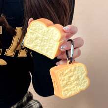 面包形外壳，适用于 AirPods 第四代、AirPods Pro 第二代以及 AirPods 第一代/第二代/第三代蓝牙耳机