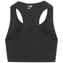 GYMSHARK  VITAL SEAMLESS SPORTS BRA - Black - View 3