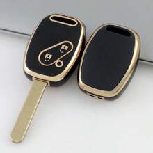 汽车钥匙保护套外壳带钥匙扣适用于CRV第七代或第八代雅阁奥德赛钥匙包防摔防尘钥匙包