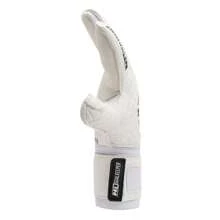 Luva de Goleiro Profissional N1 Cronos Branca + Meia Antiderrapante - Envio Mesmo DIA