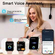 GUHUAVMI 2024 Fashion Small Fresh Smart Watch Series 9 For Men Women 1.85''Touch Screen Smartwatch Wireless Call Fitness GPS Tracker 100+Sports Mode IP68 Waterproof Heart Rate Sleep Monitor Pedometer Telephone Music For Android Ios Phones Digital Watch For Women,Best Gifts