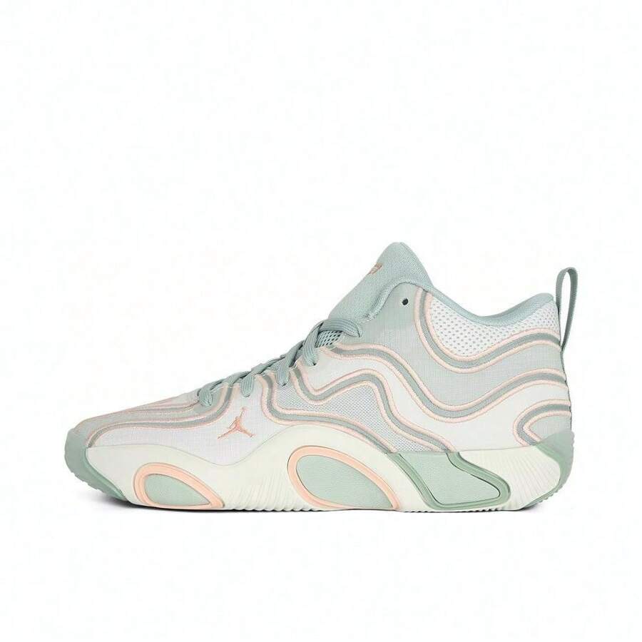 Zapatillas de baloncesto Jordan Tatum 3 PF 2024 para hombre, de media caña, casuales y de moda para uso diario - Blanco - Ver 1