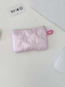 Fashionable Portable Cosmetic Bag Multifunctional Storage Bag Earphones Storage Bag Perfect For Daily Use Of Lipstick Make-Up Tools Skincare Products Sanitary Napkins Coins And Small Items Suitable For Back To School Travel Essentials Holiday Essentials Holiday Travel Bag Travel Accessories - Multicolor - View 7