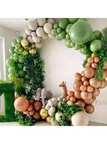 30pcs 10-Inch Retro Color Latex Balloons For Birthday, Wedding, Valentine's Day Party Decoration, Birthday Photography Props, Anniversary Party Decoration, Room Decoration, Indoor Decoration, Christmas