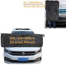 YITUMU 1 Panno in microfibra monofronte per auto - Asciugamano extra large per asciugatura auto, morbido, ultra assorbente e ad asciugatura rapida, panno per la pulizia dei veicoli, senza pelucchi, senza graffi