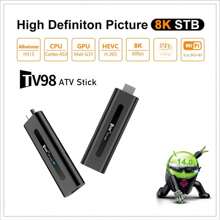 Q96 OHP A Android TV Stick TV98 ATV Allwinner H313 Quad Core HDR 10 4K Voice Remote 4G 5G Dual Wifi HD Player PK M98 Y10 - Black - View 7