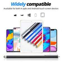Long Stylus Pen 18.5M Capacitive Tablet Touch Screen Pencil Compatible With IPhone Samsung IPad Universal Android Phone Drawing Touch Pencil Lengthen Writing Pen - Shape - View 6