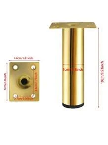 4 件/套现代家具腿，80 毫米/3.15 英寸和 100 毫米/3.93 英寸，重型金属腿，适用于沙发、橱柜、电视柜、梳妆台、书桌 - 彩色 - 查看 14