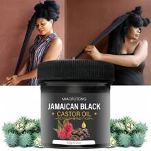 100g Jamaican Castor Oil Hair Care, Pure Natural Cold Pressed, Moisturizing And Nourishing The Scalp And Hair Roots, Making Hair Thicker, Stronger And Healthier, Suitable For All Hair Types, Suitable For Both Men And Women