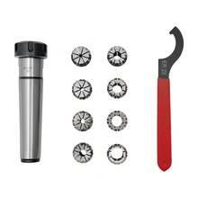 YUNRUX 8 Pieces 4mm-16mm MTB4 ER25 MK4 M16 ER Chuck Spring Collet Chuck Set