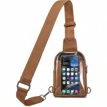 Bolso bandolera para mujer INICAT con pantalla táctil, bolso pequeño cruzado para teléfono celular, riñonera
