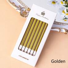 6/8pcs Numeric Birthday Candles, Baking Birthday Number Candles For Cake, Party, Romantic Atmosphere Gifts Graduation - Multicolor - View 11