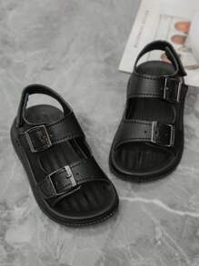 Sandalias para niños Nuevo verano 2025 Zapatos de playa para niños y niñas Suela blanda con Antideslizante Zapatos casuales para niños pequeños/grandes