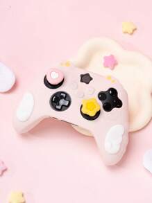 GeekShare Silicone Skin Game Controller Cover With 2 Thumb Grip Caps And 2 Stickers