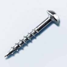 Kreg SML-C125 Tornillos para orificios ocultos de zinc - 1 1/4 pulgadas, rosca gruesa 8, cabeza Maxi-Loc (250 unidades) - 1 - Ver 8