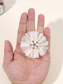 10 pezzi Fermagli per capelli a forma di fiori, fermagli per capelli in finta perla, accessori per capelli di moda, regali per bambini e bambine in primavera ed estate