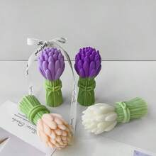 1pc Lavender Flower Bouquet Silicone Mold, Suitable For Candle Making, Arts And Crafts Decor