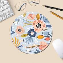 Tấm lót chuột nhỏ có đế cao su chống trượt, tấm lót chuột vui nhộn phù hợp với chuột máy tính không dây trên máy tính để bàn, máy tính xách tay văn phòng, đồ trang trí văn phòng tại nhà, quà tặng đồ dùng văn phòng dễ thương cho phụ nữ và trẻ em gái - Nhiều màu - Xem 1